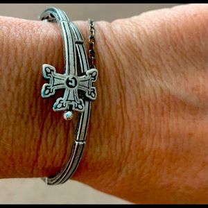 Wrap silver bracelet